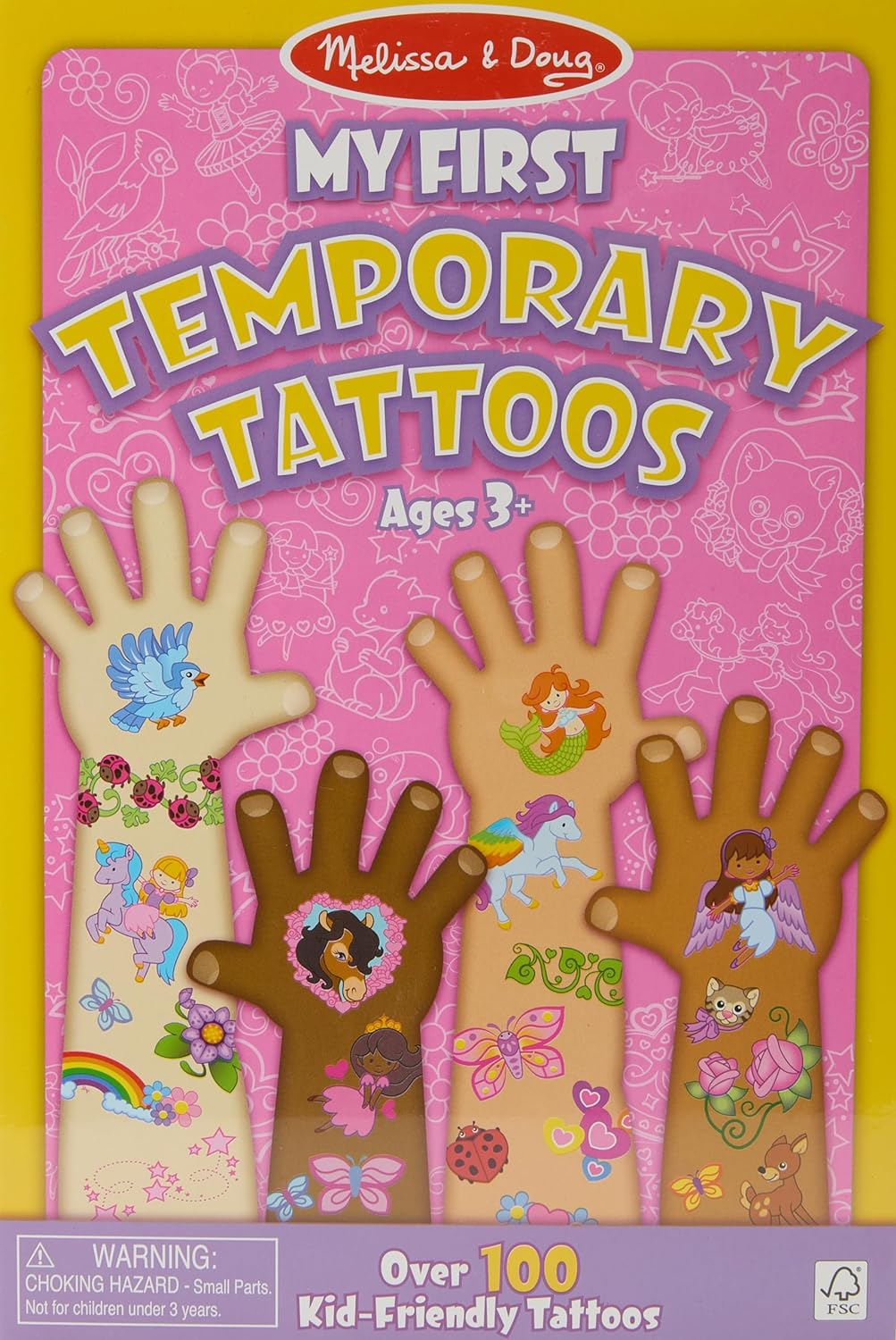 Melissa and Doug - My First Temporary Tattoos - Rainbows Fairi image number 1