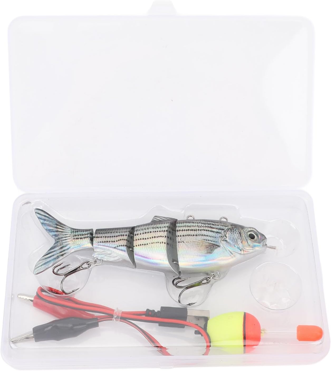 Fishing Lure, Electric Flexible Swimming Fishing Lure for Saltwater image number 6