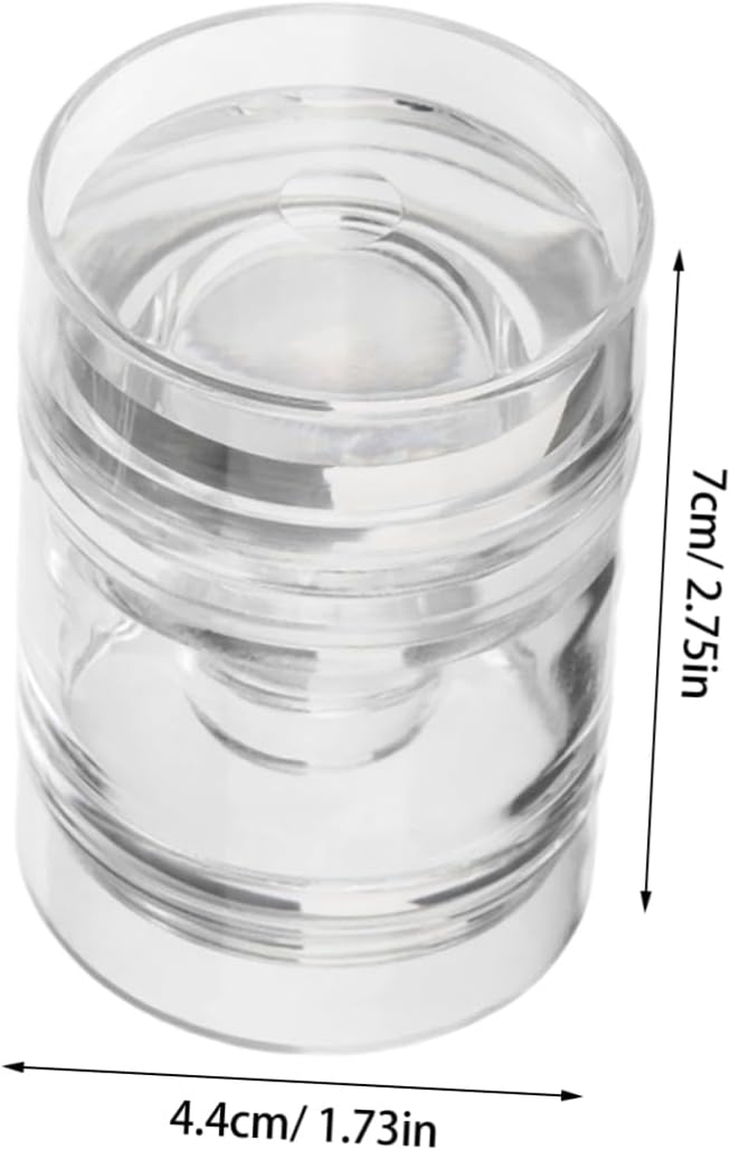 2Pcs Silicone Nail Stamping Kit Nail Printing Tools Soft Jelly Stamper for French Tip Manicure for Home Salon Use image number 1