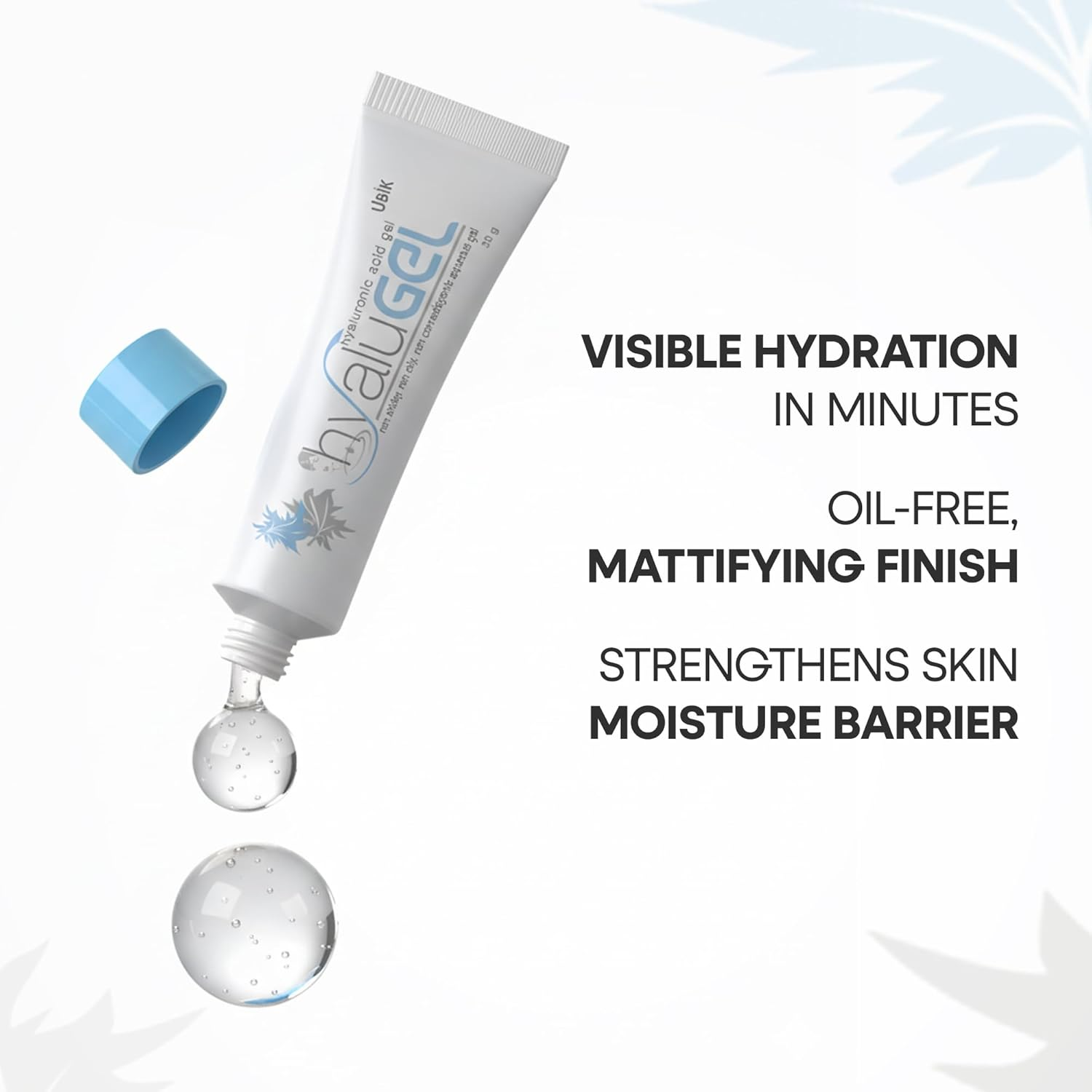 Ethiglo Hyalugel Hyaluronic Acid Gel - - - Pack of 2 Tubes (30 Grams) image number 1