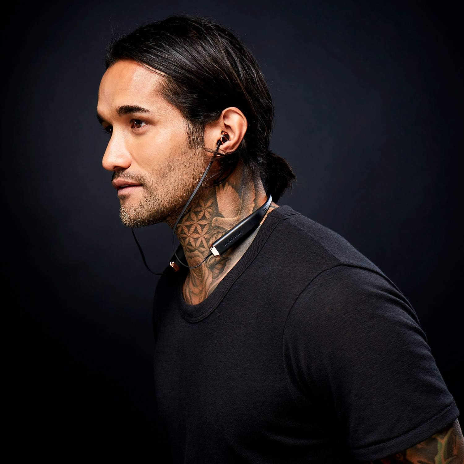 Sol Republic Shadow Bluetooth Wireless Noise Cancelling Neckband Headphones