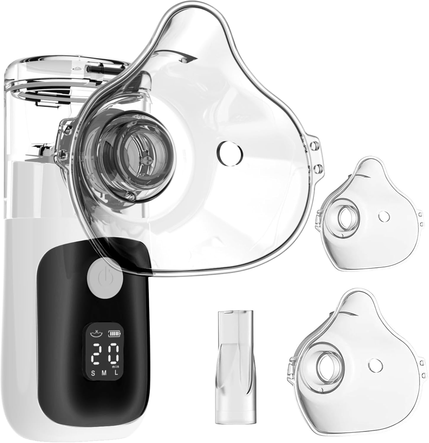 Nebulizer,Portable Nebulizer for Adults and Kids, Portable Nebulizer for Travel and Home Use, Rechargeable Nebulizer with a Remaining Power Display and 3 Optional Gears image number 4