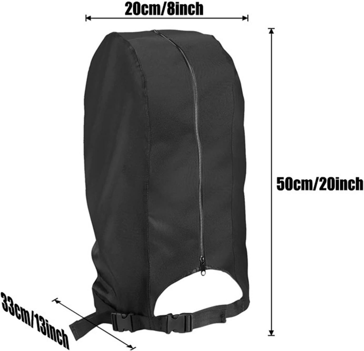 Golf Bag Rain Hood, Oxford Cloth Rain Cape for Golf Bags, Easy Access Golf Bag Rain Hood/Fit Almost All Tour Bags Golf Bags or Carry Cart image number 1