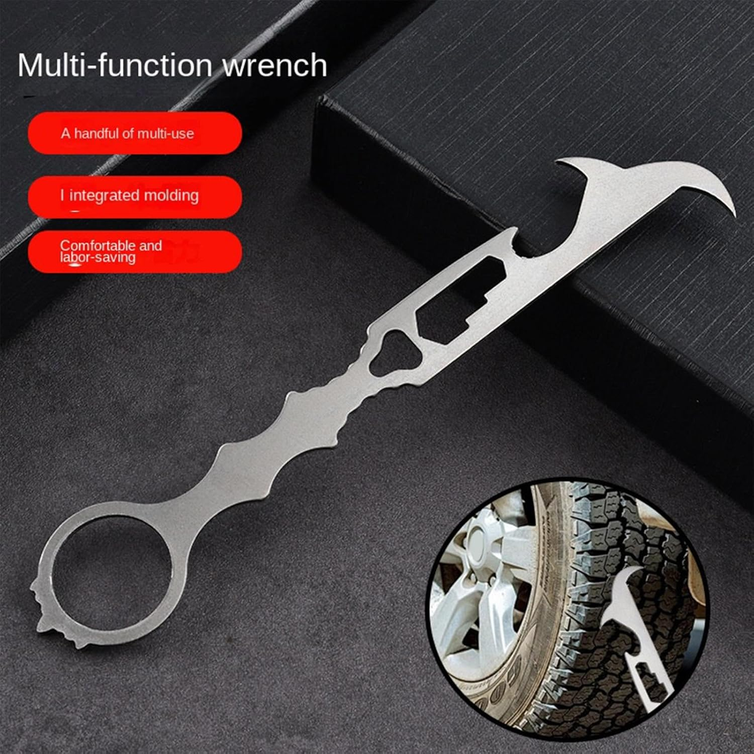 Tire Stone Remover for Car,Tyre Rock Picker for Automotive | Car Tire Rock Remover Tool | for Motor Bike Wheel Gravel Vehicle Outdoor Men Truck Rv Sedan image number 5