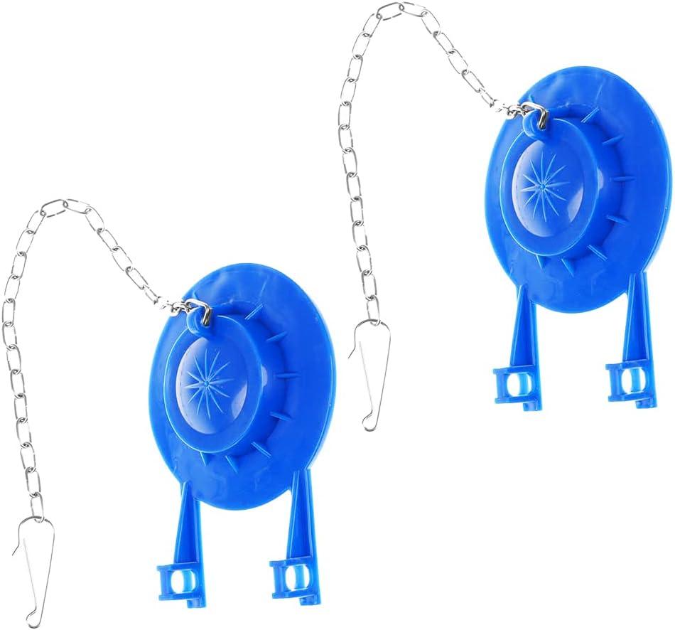 VOANZO 2 Pieces Toilet Flap Replacement Toilet Rattle 2" Water Saving High Performance Toilet Flap Easy to Install image number 4