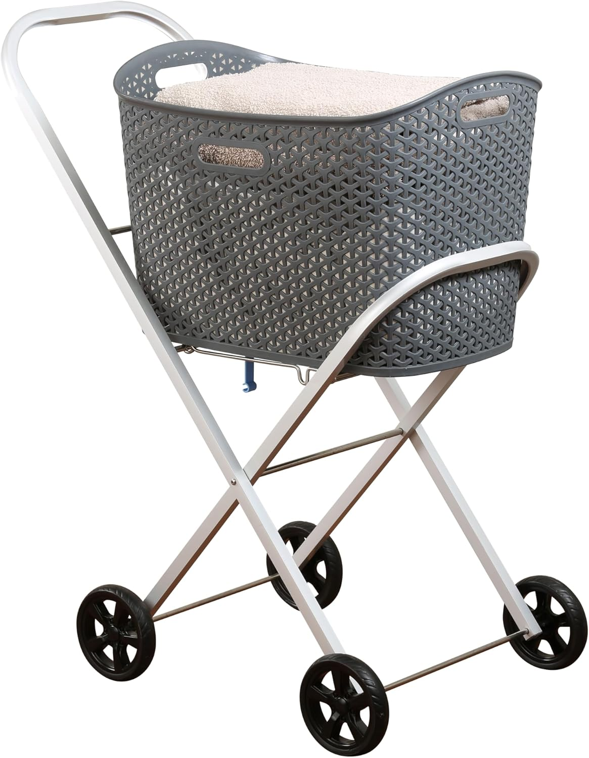 L.T. Williams 1059 Premium Aluminium Laundry Trolley - Silver image number 4