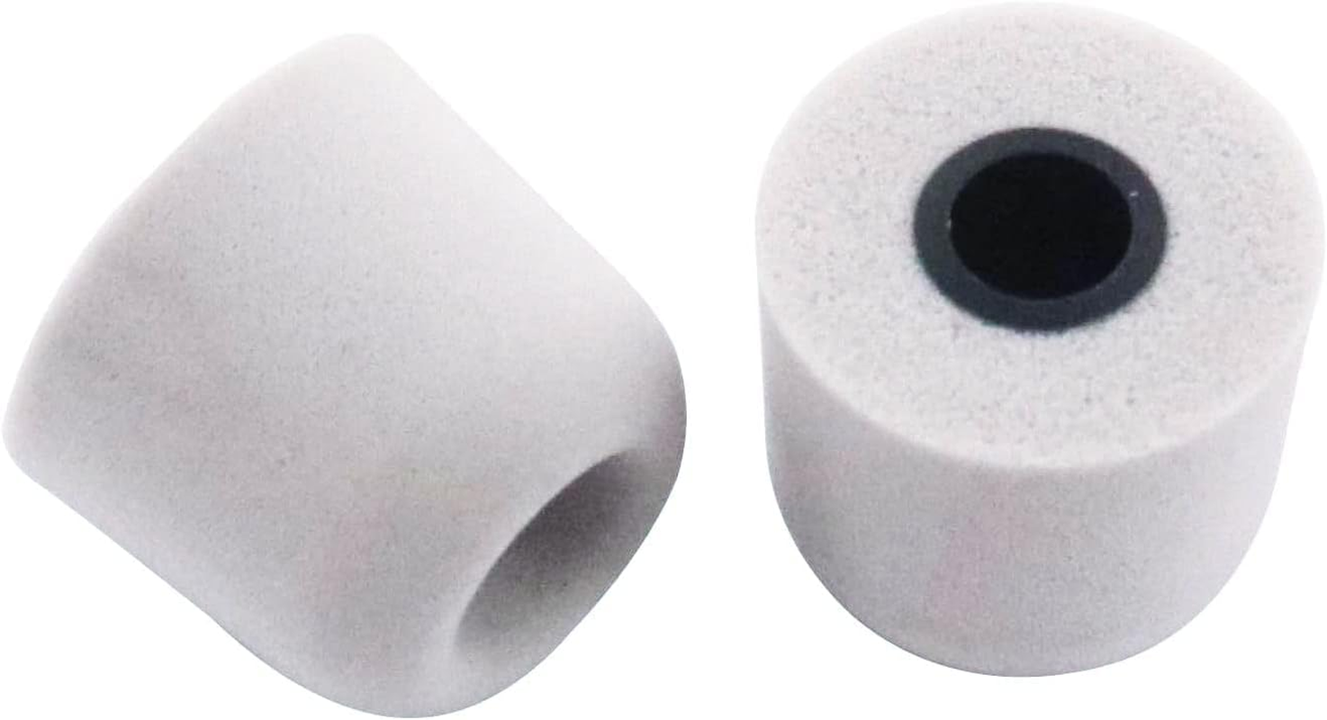 JNSA Replacement for WF 1000XM4 Silver 1000XM3 Memory Foam Ear Tips Noise Canceling Foam Eartips Ear Plug Ear Tip Foam Ear Caps M Size 3 Pairs, [Fit in Case], Silver,Medium Size (Foamxm4S3Pm) image number 4