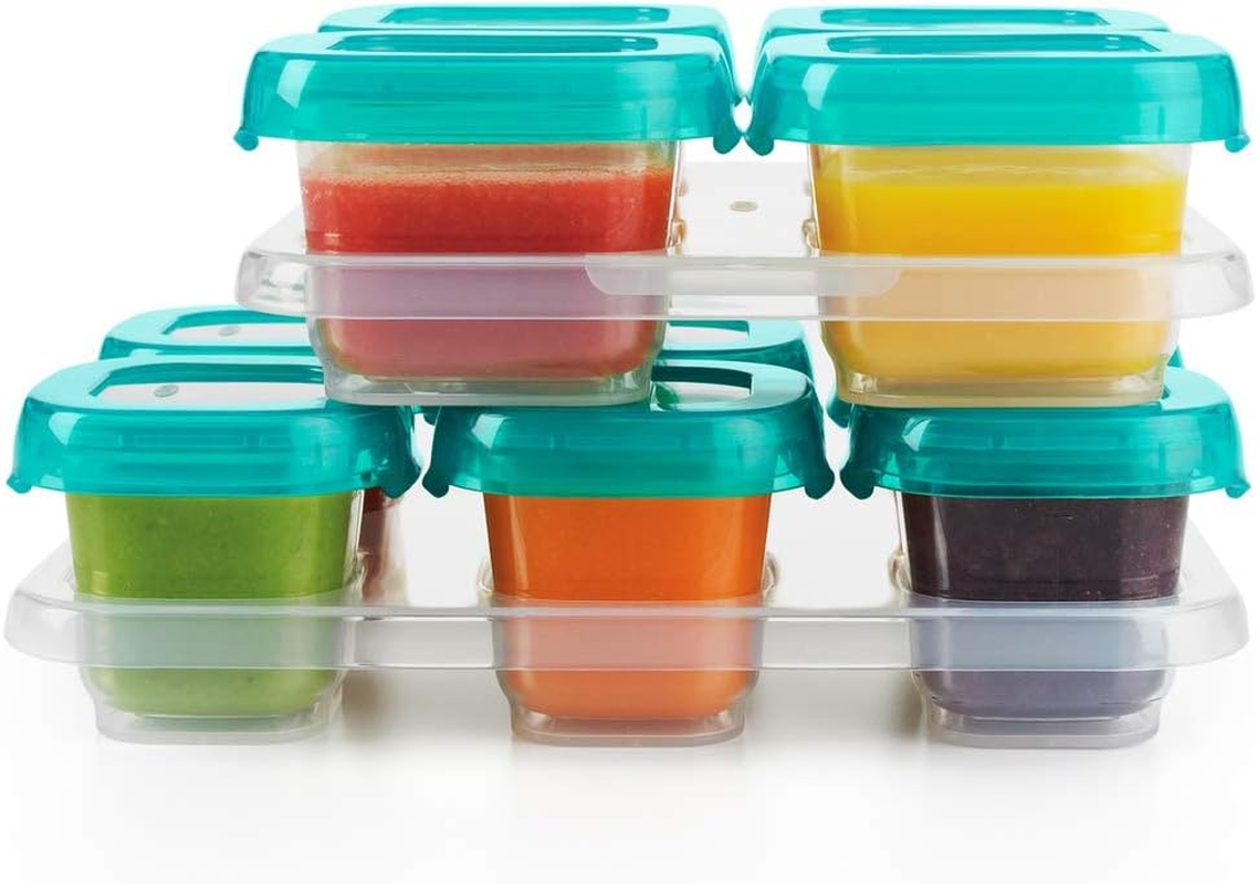 OXO Tot 12-Piece Baby Blocks Set, Teal image number 6