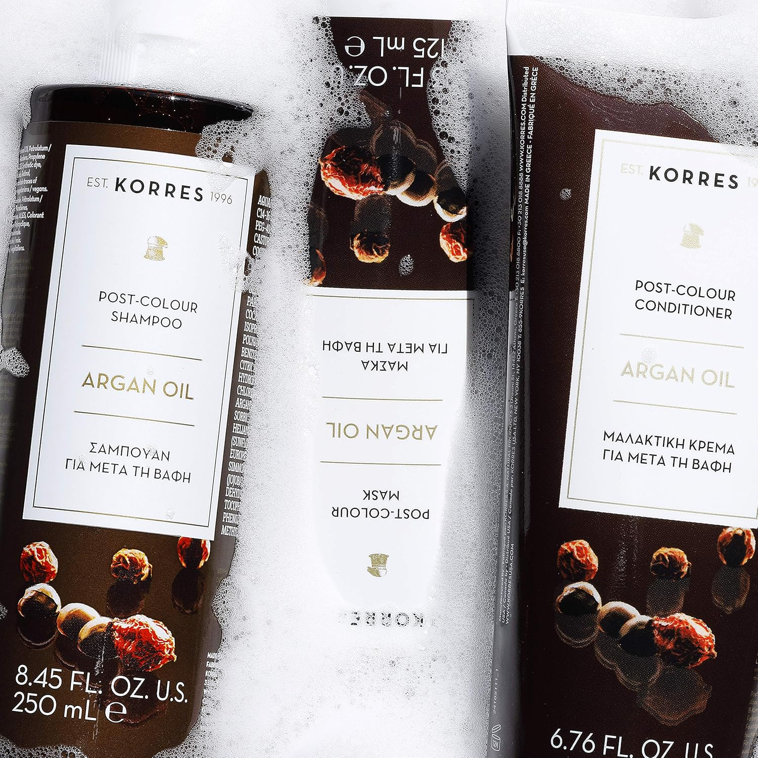 KORRES ARGAN OIL Shampoo for after Painting 250Ml image number 5