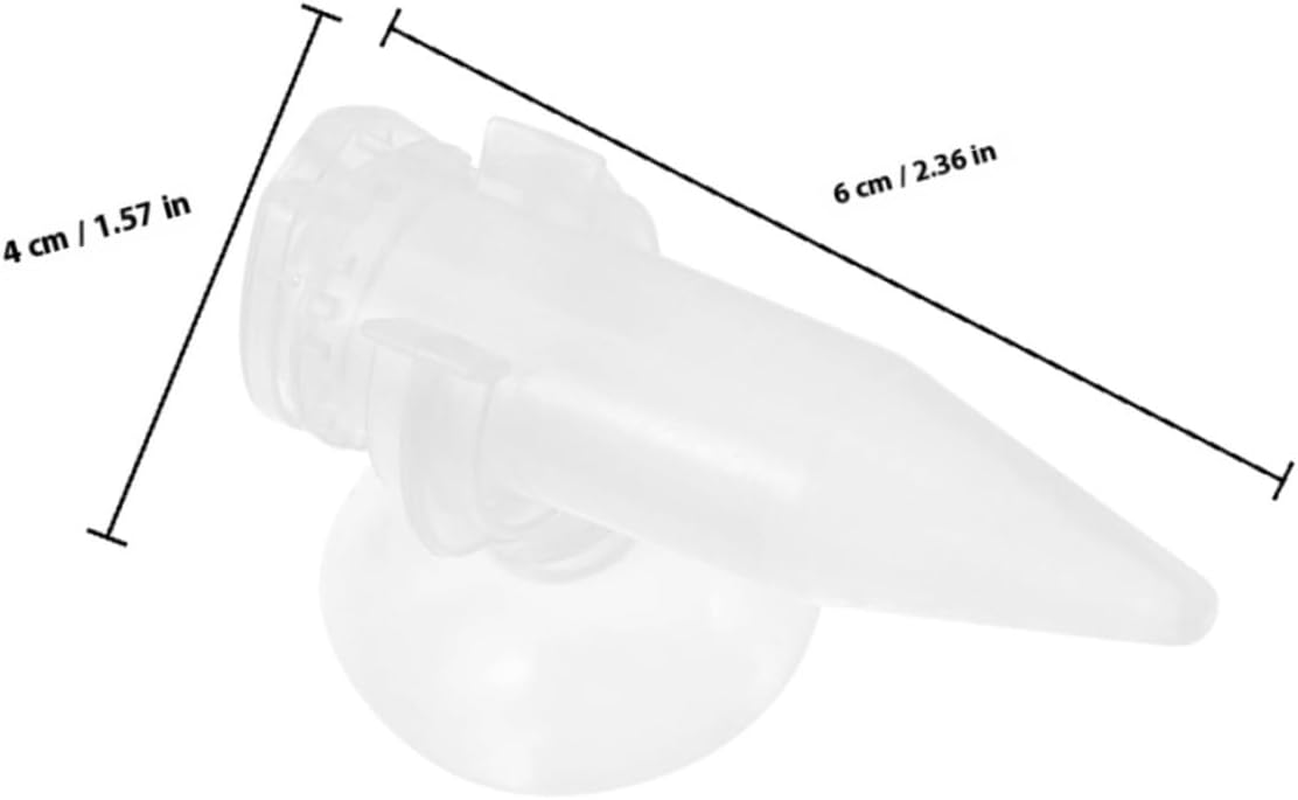 COHEALI 6Pcs Automatic Shrimp Feeder and Aquarium Feeder Tube Set with Suction Cups Mini Brine Shrimp Dropper for Fish Tank Feeding for Small Aquatic Pets image number 5