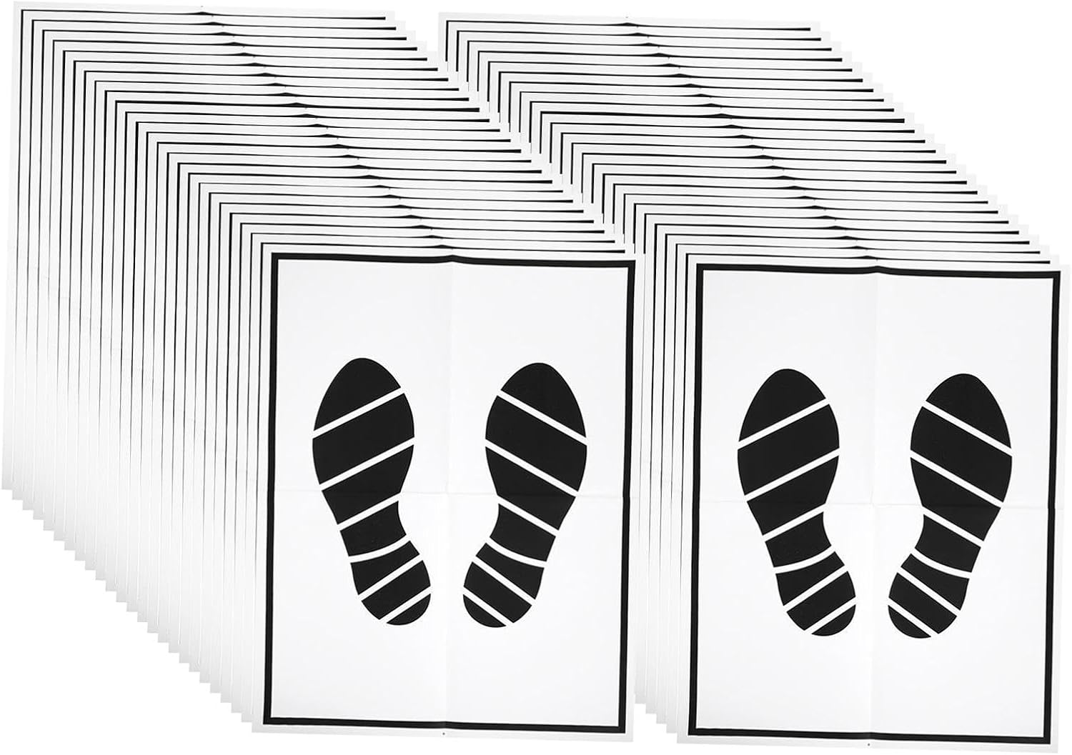 Mqetly 50Pcs Car Floor Mat Paper, Disposable Mat Paper, Auto Detailing, Portable Car Floor Mat, Vehicle Floor Mat for Suvs, Hotels image number 4