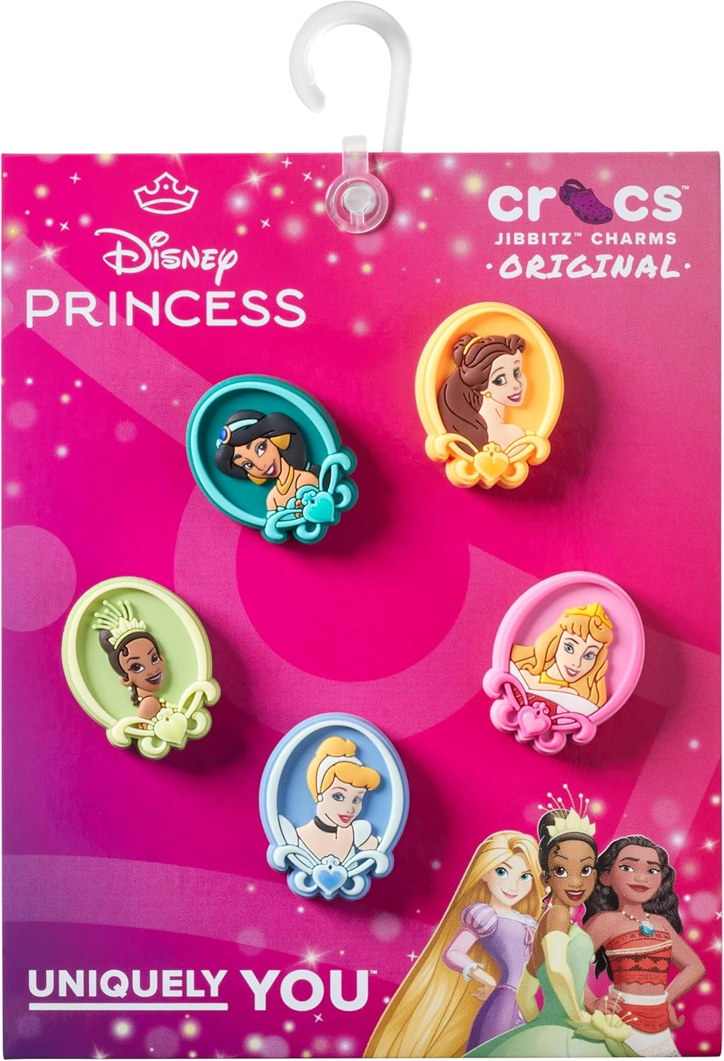 Crocs Jibbitz Disney Princess 5 Pack Multi