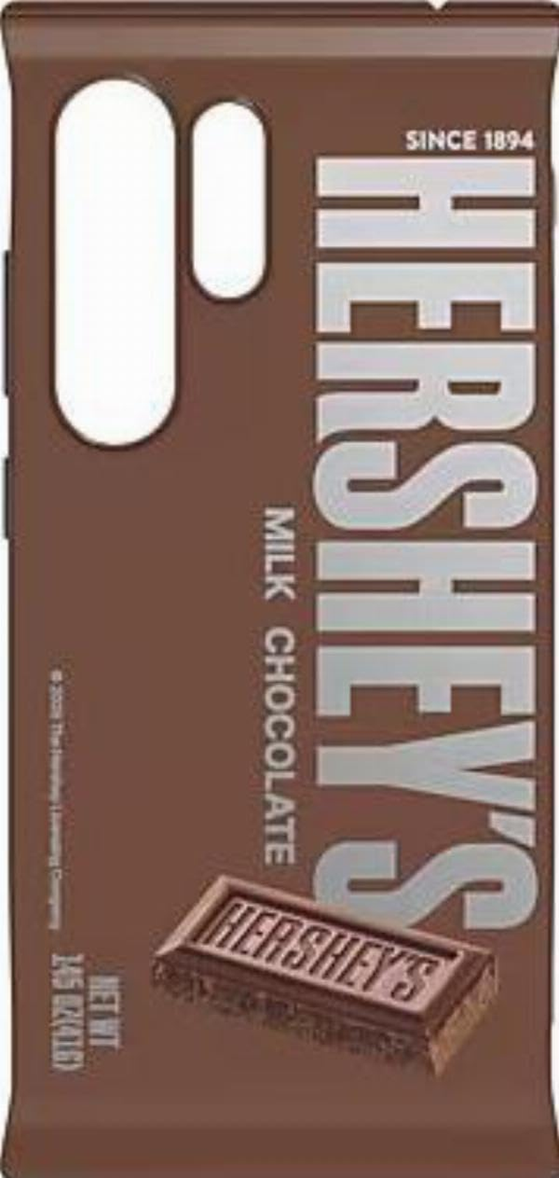 Designed for Samsung SBS Hershey'S Milk Chocolate Snack Case for Galaxy S25 Ultra, Iconic Chocolate Bar Design, Bumper Case, Brown image number 2