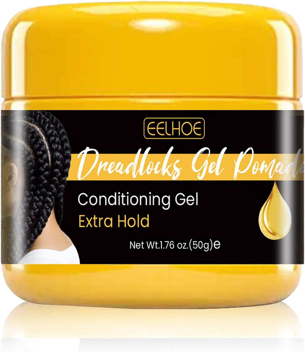 Enmart Hair Wax Set, Edge Control Hair Gel, Broken Hair Finishing Anti-Frizz Hair Fixative Refreshing Hair Oil Solid Wax Cream Non-Greasy Long-Lasting Styling for Men Women, 90G