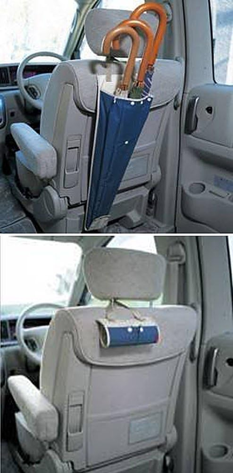 Tianmei Multifunction Car Truck Back Seat Umbrella Storage Holder Hanging Waterproof Organiser Bag Enough for Three Umbrellas image number 2