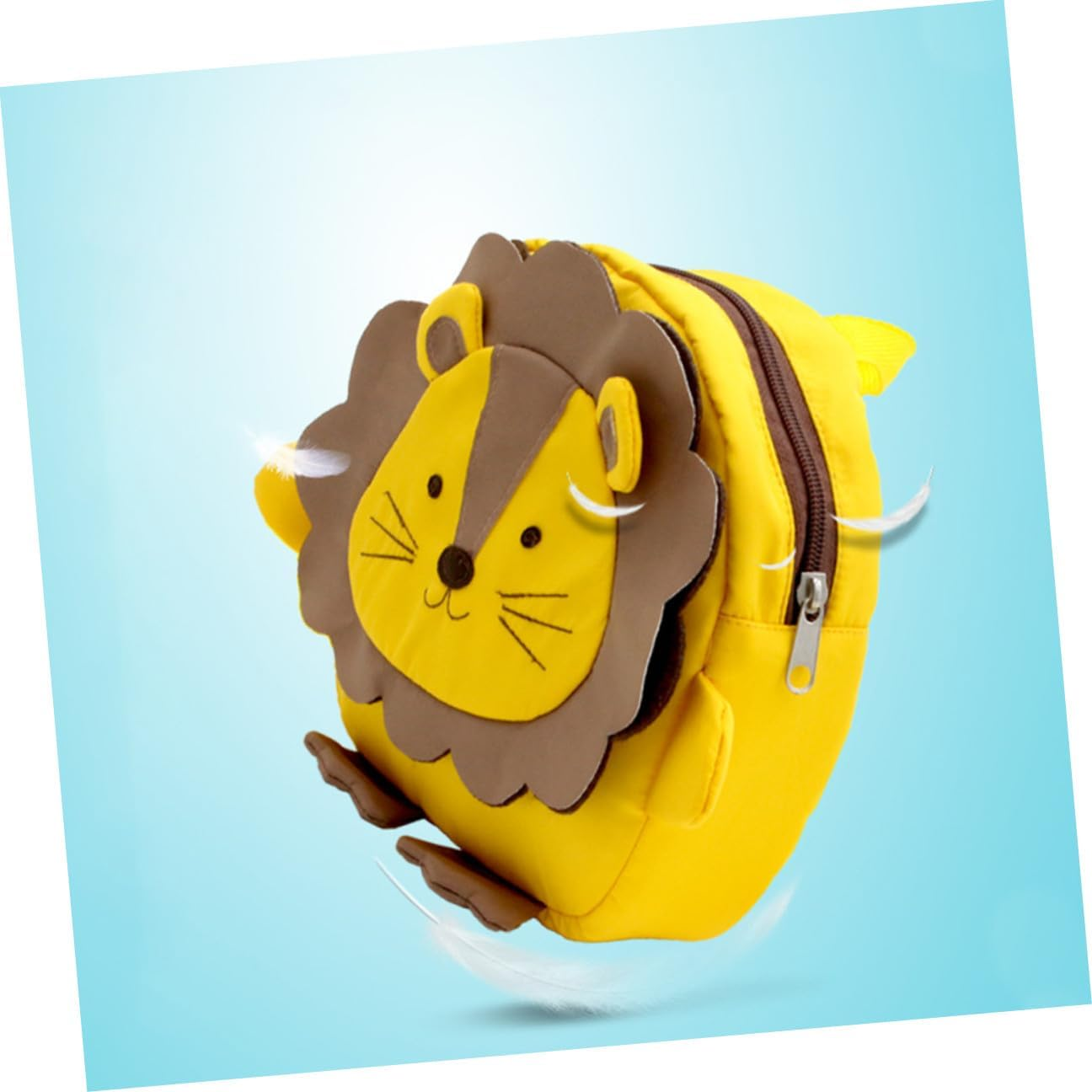 VERDANVERSE Children Cartoon Lion Backpack Kindergarten School Bag Anti-Lost Oxford Cloth Kids&rsquo; Anti-Wandering Bag for Boys and Girls Daily Use image number 5