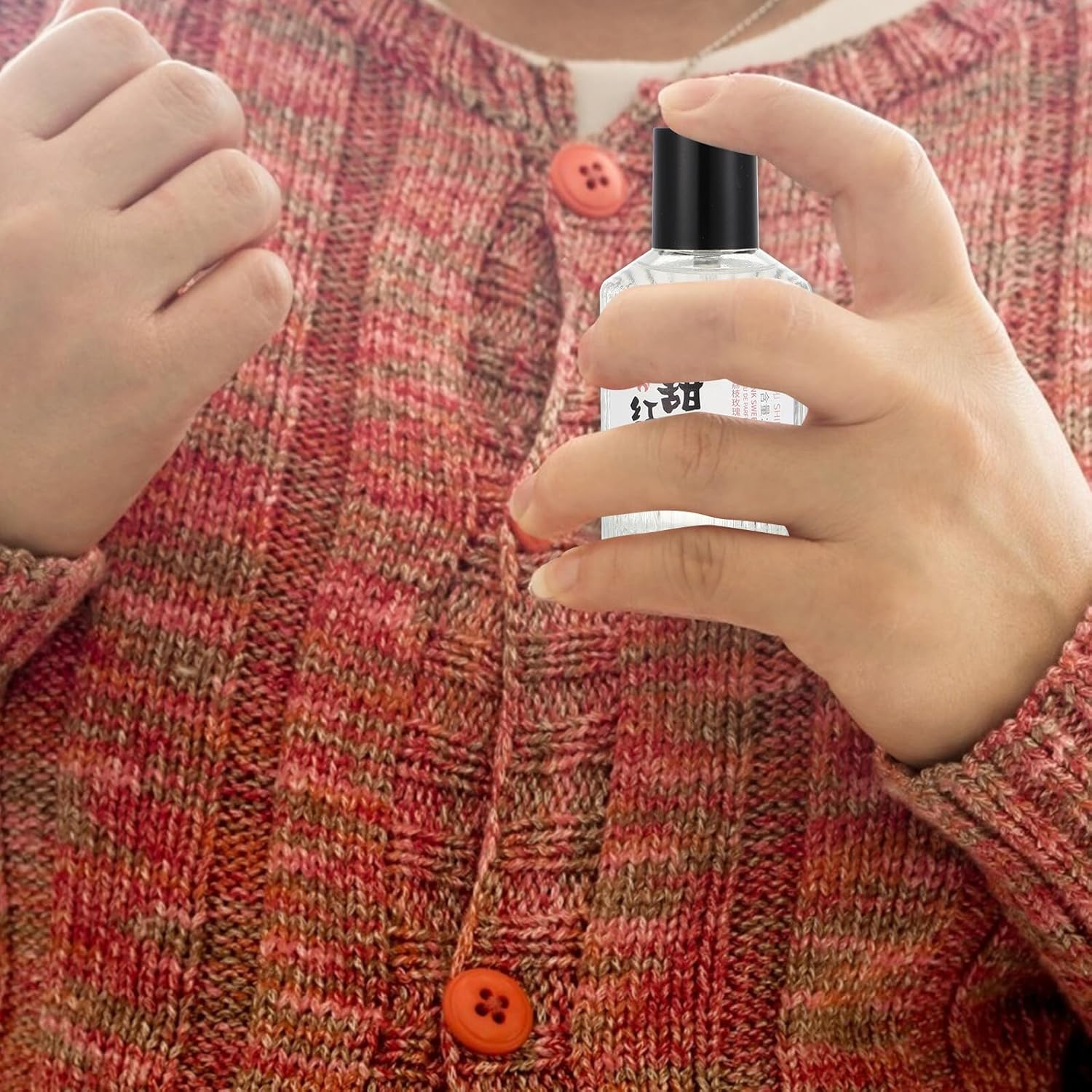 OKUMEYR 50Ml Portable Fresh Fragrance Perfume for Women and Men Japanese Style Light Scent Suitable for Daily Use image number 2