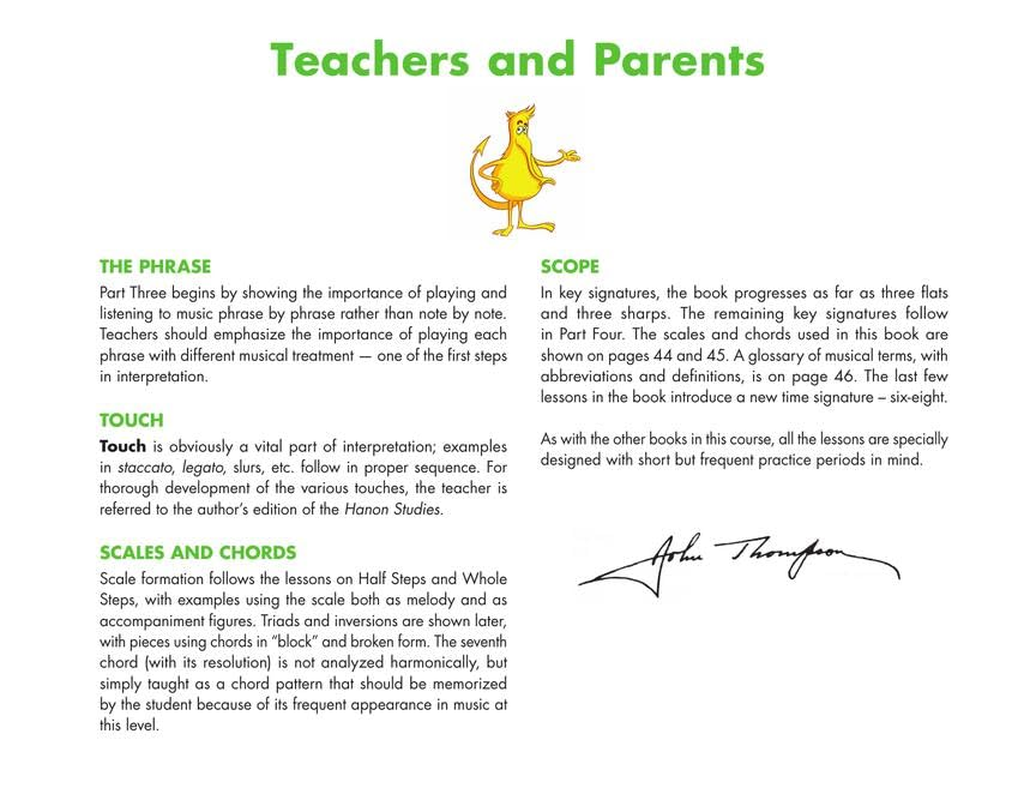 John Thompson'S Easiest Piano Course - Part 3 - Book Only image number 3