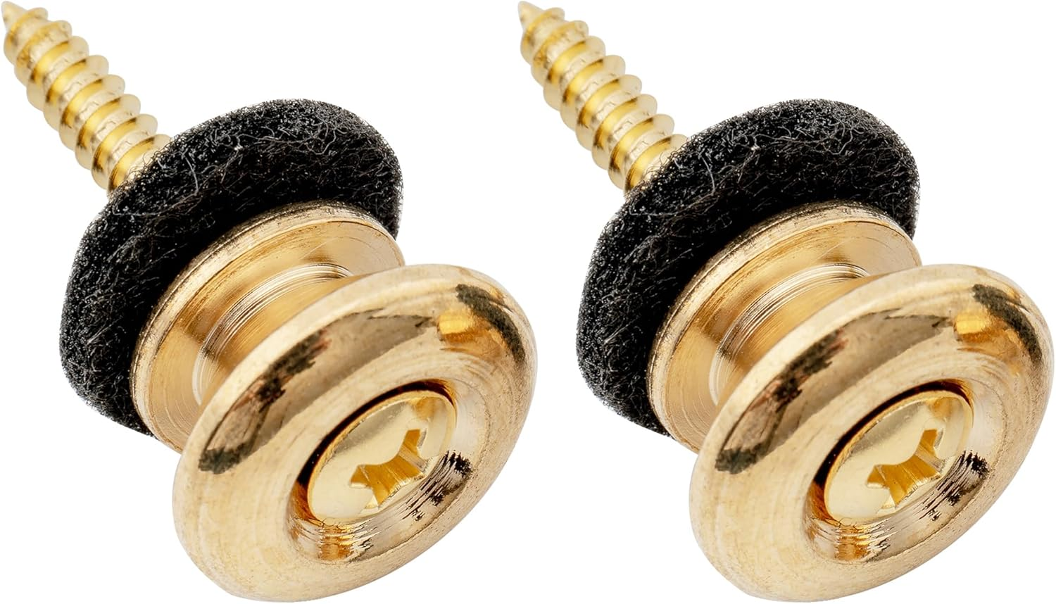 Musiclily Pro 14Mm Steel G-Type Strap Button End Pins for Acoustic Electric Guitar Bass, Black (Set of 2)