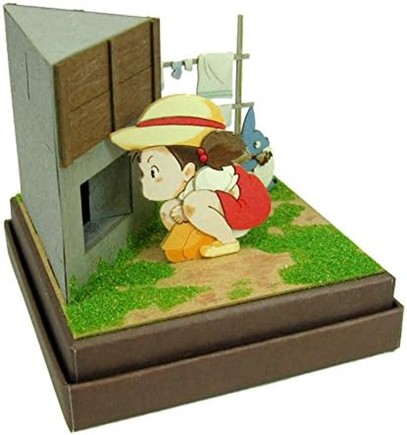 Sankei MP07-46 Studio Ghibli Mini My Neighbor Totoro Mikke, Small Totoro Mikke, Non-Scale, Papercraft, White