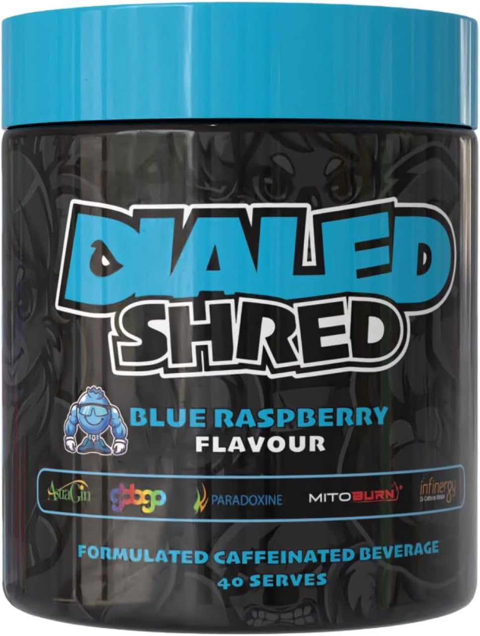 The X Athletics Dialed Shred, Creaming Soda Raspberry, 40 Serves image number 4