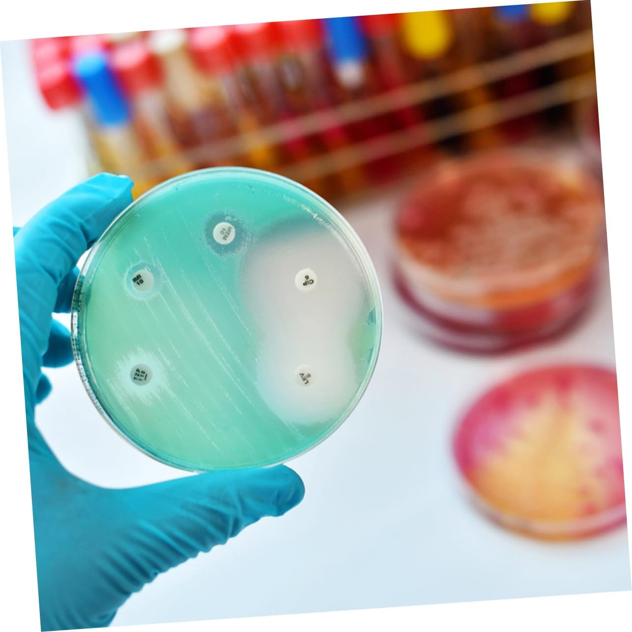 STOBOK 10Pcs Culture Plate Chemistry Petri Dish Science Petri Dishes Culture Dish Petri Dishes with Lid Culture Petri Dishes Tissue Culture Dish Plastic Reaction Plate with Cover image number 3