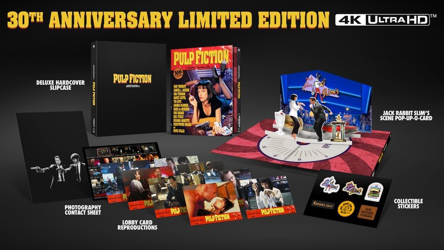 Pulp Fiction 30Th Anniversary 4K UHD Collector'S Edition [Blu-Ray] [Region a & B & C] image number 1