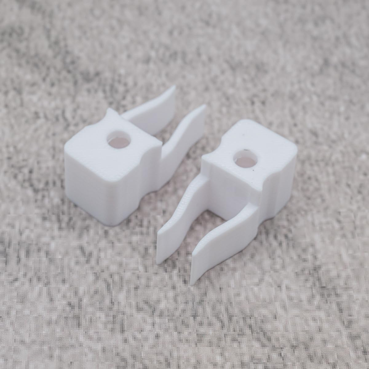 ULEIVA Pack of 2 Replacement Sliding Door Stopper Grey Compatible with IKEA Pax Hasvik Grimo Cabinet Door Stopper 128866 (Grey)