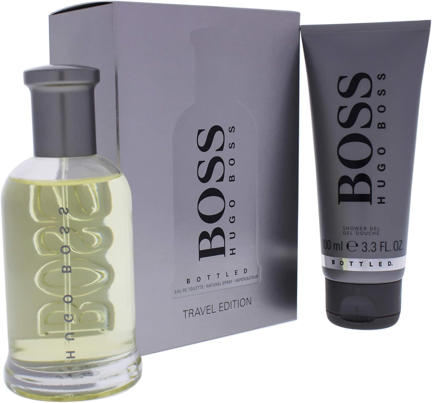 Hugo Boss Boss Bottled Coffret: Eau De Toilette Spray 100Ml/3.4Oz + Shower Gel 100Ml/3.3Oz 2Pcs image number 3