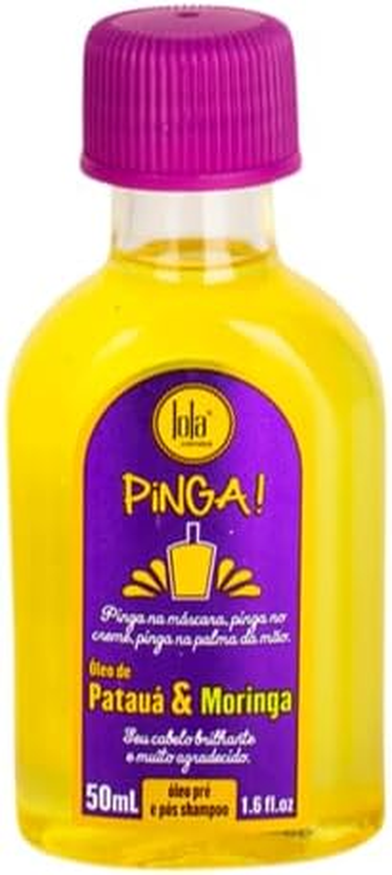 LOLA - Pinga Pataua & Moringa - Pre & Post Shampoo Oil 50Ml image number 1