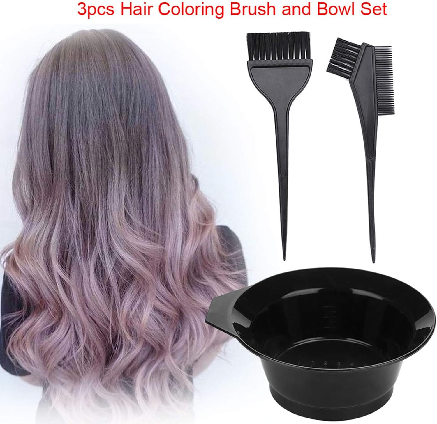 3Pcs Hair Dye Kit Hair Dye Office image number 3