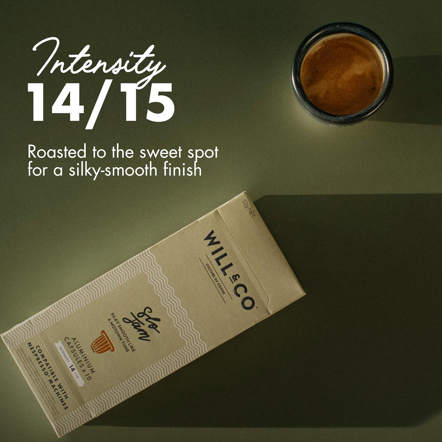 Will & Co. Slo Jam Nespresso Compatible Specialty Coffee Pods - 10 Pack image number 2