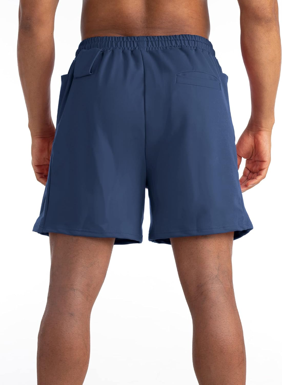 KEOYA Mens Workout Shorts Athletic Running Shorts Quick Dry Elastic Gym Shorts Bodybuilding Jogging with Pockets image number 2