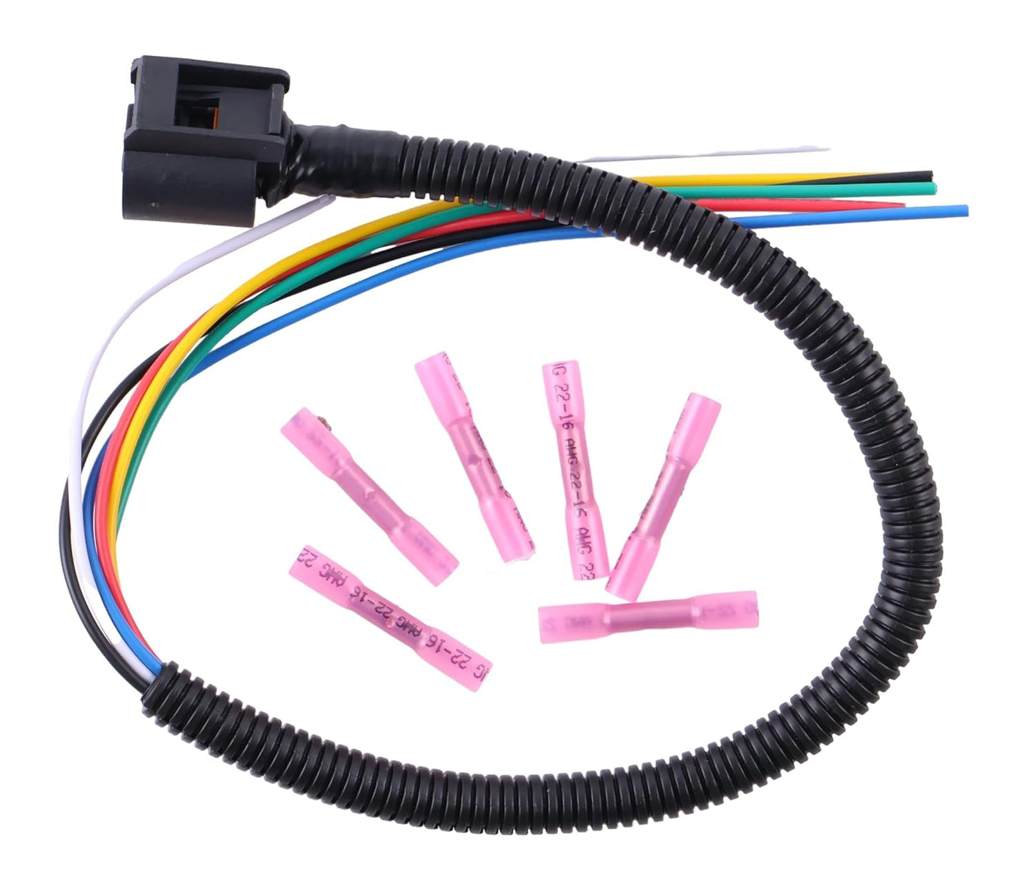 Throttle Housing Wiring Harness Repair Kit 12517602973 Compatible with BMW 550I E60, 650I E63 E64, 750I E65, 750Li E66, X5 4.8I E70, X5 Xdrive48I E70, 4.8L V8