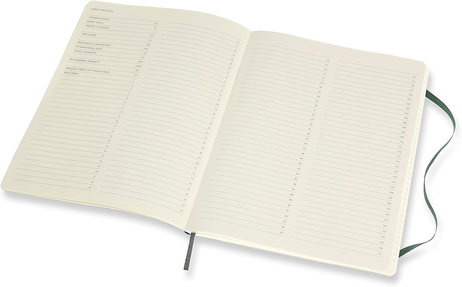 Moleskine Professionelles Notizbuch XL, Soft Cover, Waldgr&uuml;n image number 2