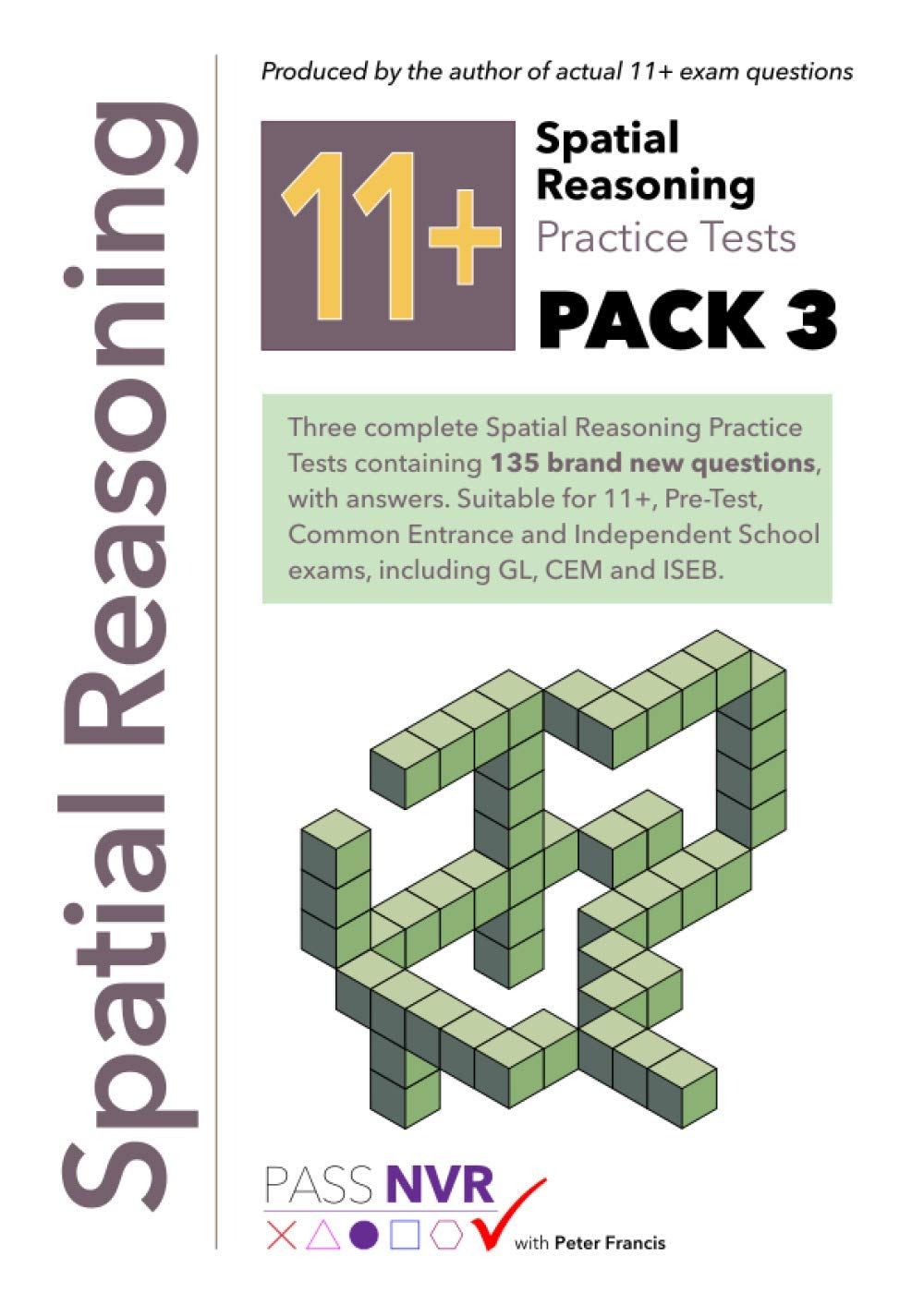 Spatial Reasoning Practice Tests: Pack 3