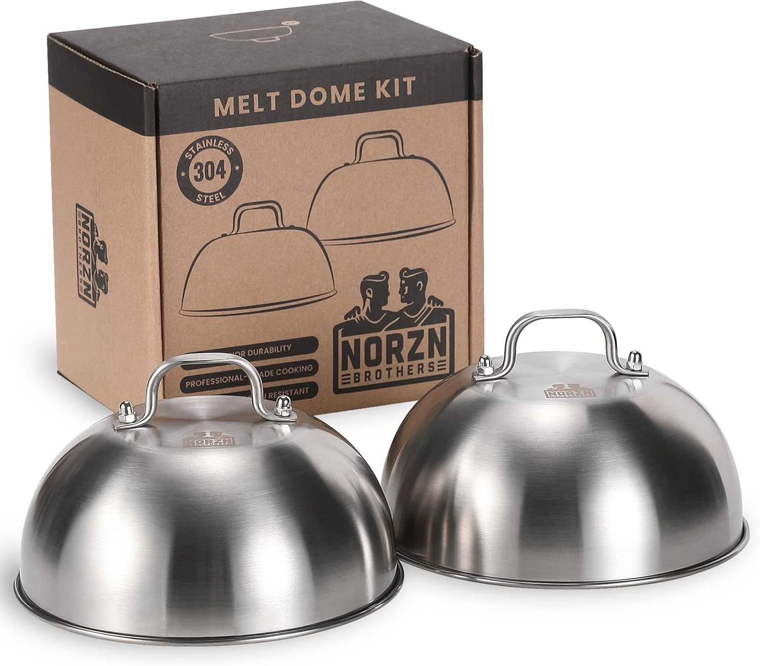 Norzn Brothers Smash Burger Press - Burger Smasher Stainless Steel 304, Smash Burger, Smashed Burger Press, Burger Press Smash Burger Press, Certified Food Contact EU - 1 Spatula image number 2