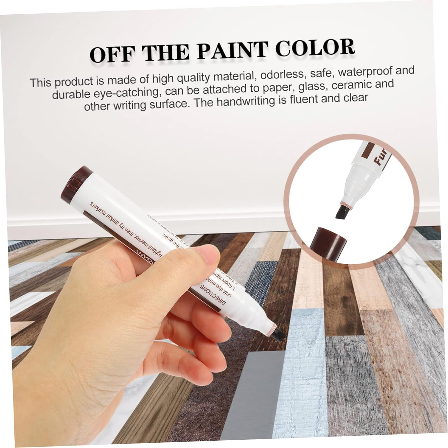 10Pcs Furniture Touch-Up Markers Touch up Pen Furniture Repair Pens Maker for Scratch Repair image number 3