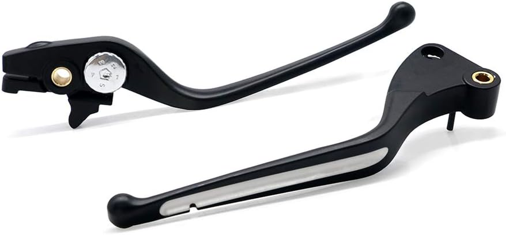 COPART Aluminum Brake Clutch Levers Set for Victory Highball/Kingpin Boardwalk All Options Victory Vegas 8 Ball/Vegas Low - Black