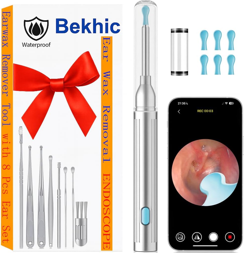 2 Pack Stainless Steel Ear Wax Removal Tools &ndash; Portable Ear Cleaner Kit with Ear Spoon & Spiral Tip, Reusable Ear Pick Cleaning Tool for Adults & Kids image number 2