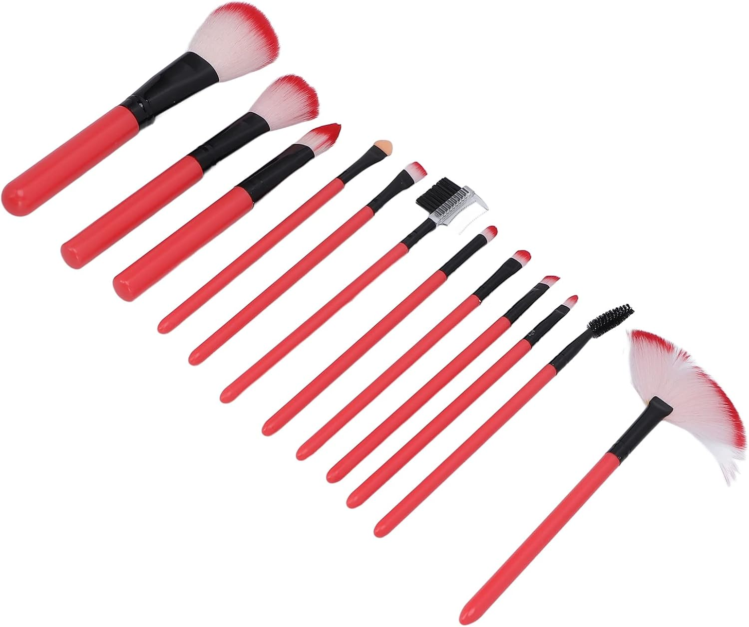 Cosmetic Brush, Slender Fiber Bristles Blush Brush Makeup Brush Set for Daily Makeup image number 5