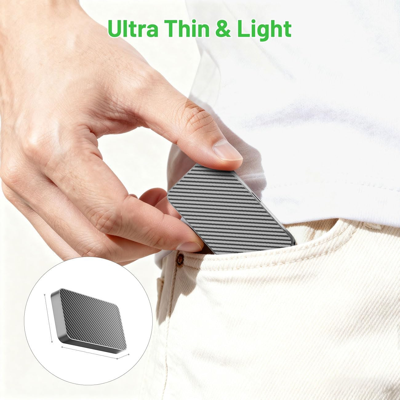 Magnetic Wireless Charger for Ipad Pro 12.9Inch(3Rd/4Th/5Th/6Th) & Ipad Air 13 (M2/M3) ONLY, 18W Fast Charging Smart Connector Charger, Aluminum Alloy Wireless Charging Pad with USB-C Cord Cable image number 3