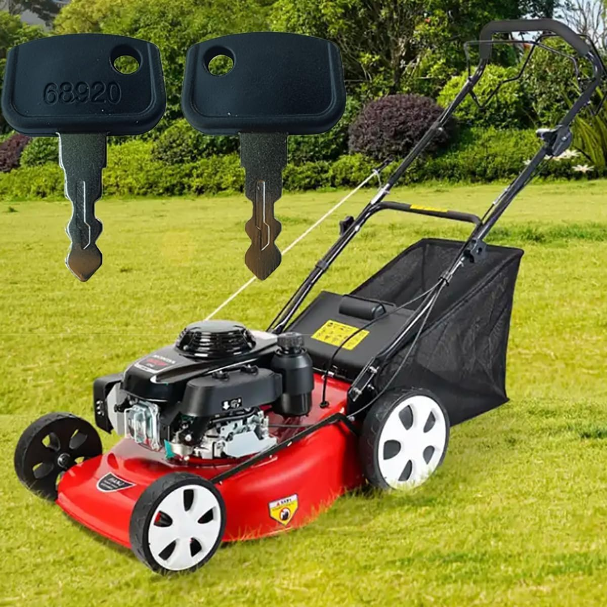 10 Pack Ignition Keys 68920 PL501-68920 for Kubota UTV RTV 500/900, B26, BX1860/BX2360, ZD321/ZD323 Tractors, Trucks & Lawn Mowers image number 5