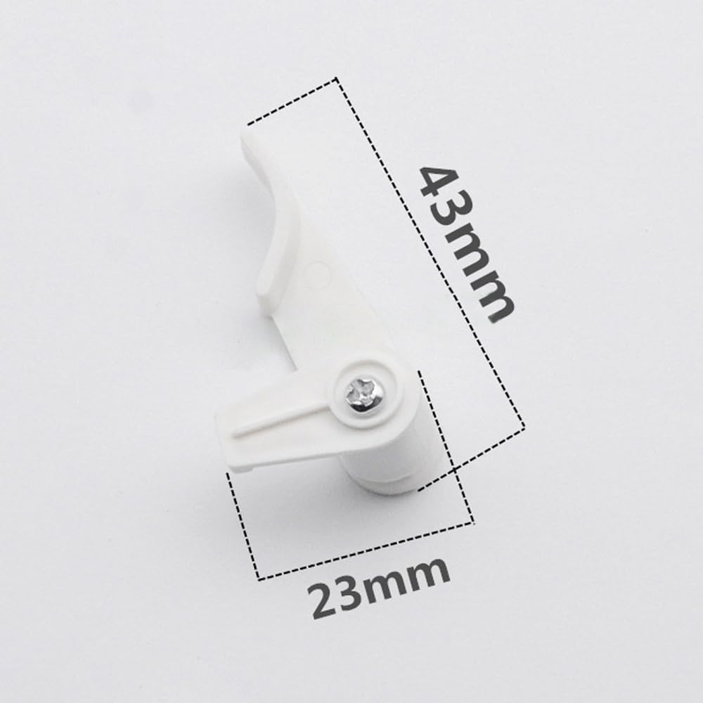 3Mm Lamp Shade Clips for Ceiling Flush Mount, 10Pairs Fixed Buckle Light Fixture