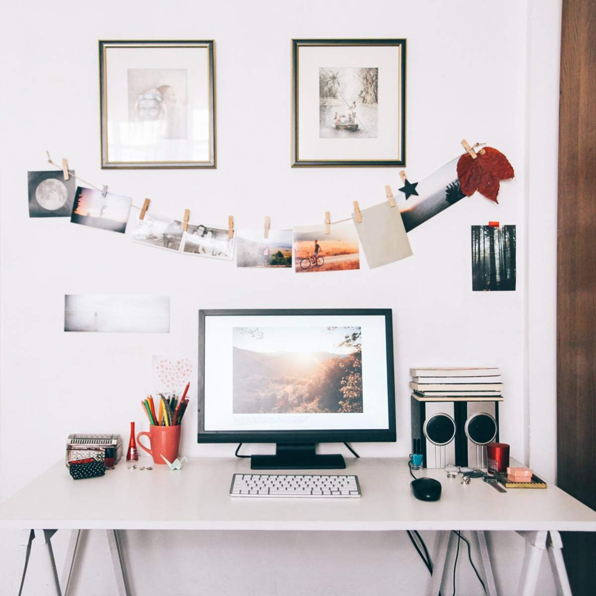 10Pcs Picture Mounts for Frames,11.5 X 8 Inch Photo Mounts Picture Matting,A4 White Frame Mat for 7.5 X 5.5 Inch Photo Image (White) image number 6