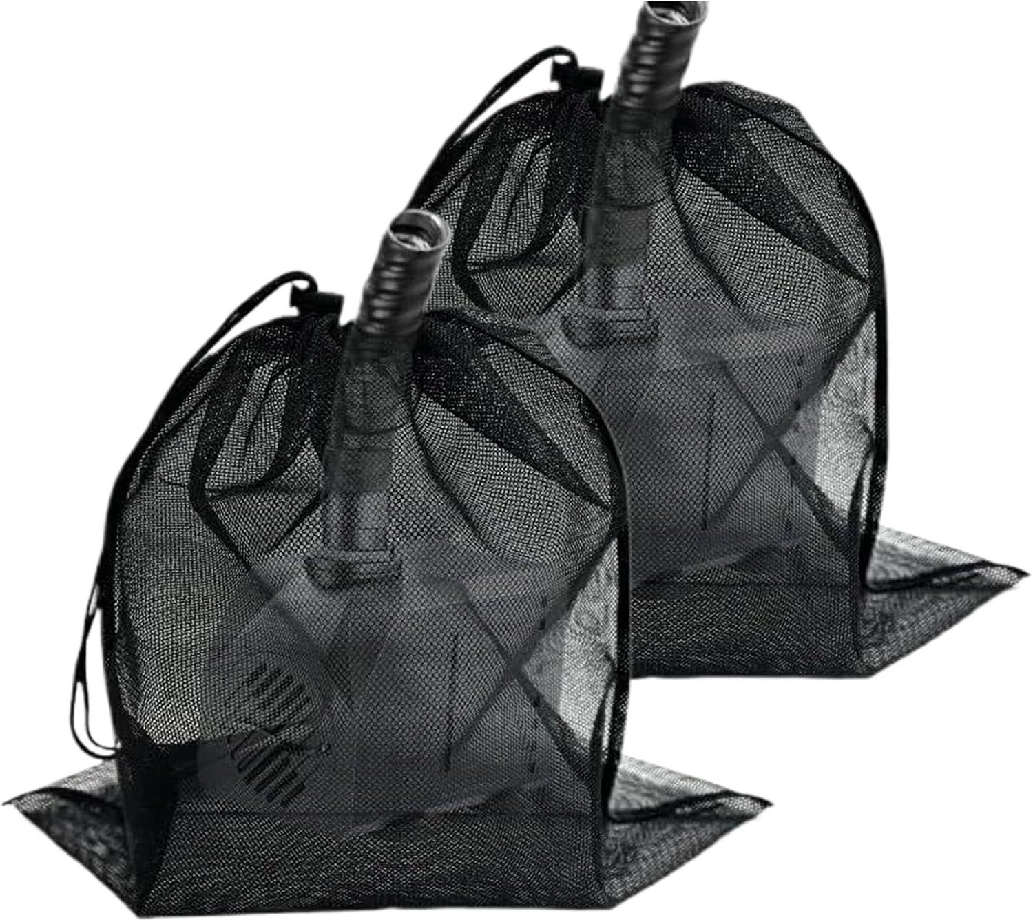 Pond Pump Filter Bag - Pond Pump Filter Bag, Pond Pump, Filter Bag with Drawstring | Aquarium Filter Mesh Filter Bag Pump Mesh Bag for Garden Pond | Outdoor Garden Pond image number 5