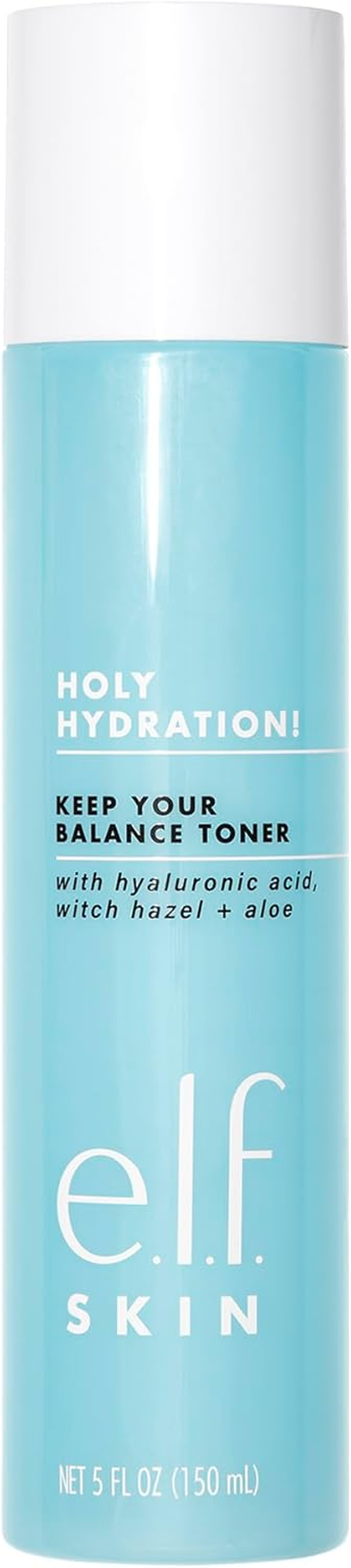 E.L.F. Keep Your Balance Toner, Gentle, Refreshing, Anti-Inflammatory, Removes Makeup & Impurities, Hydrates, Cleanses, Soothes, Infused with Hyaluronic Acid, Witch Hazel and Aloe, 5.072 Fl Oz image number 3