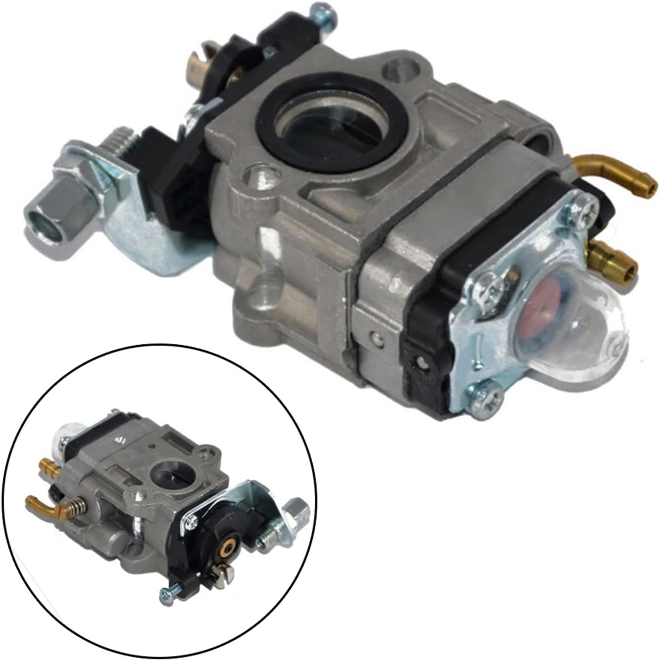 LESANGBAIHUODIAN Carburetor 4 In1 Carb Fit for Florabest FBS 43 A1 FBK 4 B2 PBK 4 A1 PBS 2 A1 Brushcutter Carburetor Kit Accessory Part Accessories image number 1