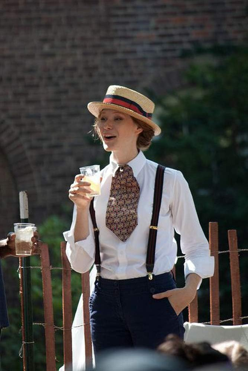 Chiyu-Yang Suspenders Bow Tie for Men and Women - Adjustable Tall Stature Elastic Y Back Style with Strong Metal Clips image number 3