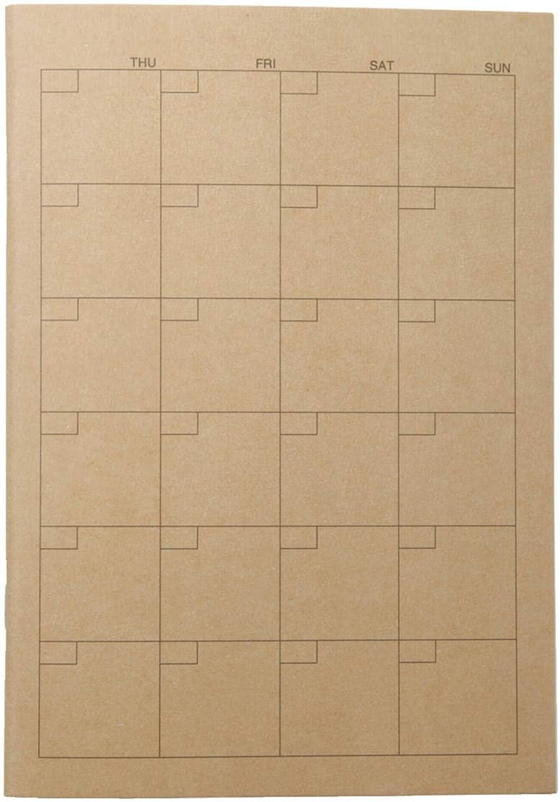 MUJI Planner Monthly Planner A5 Size image number 4